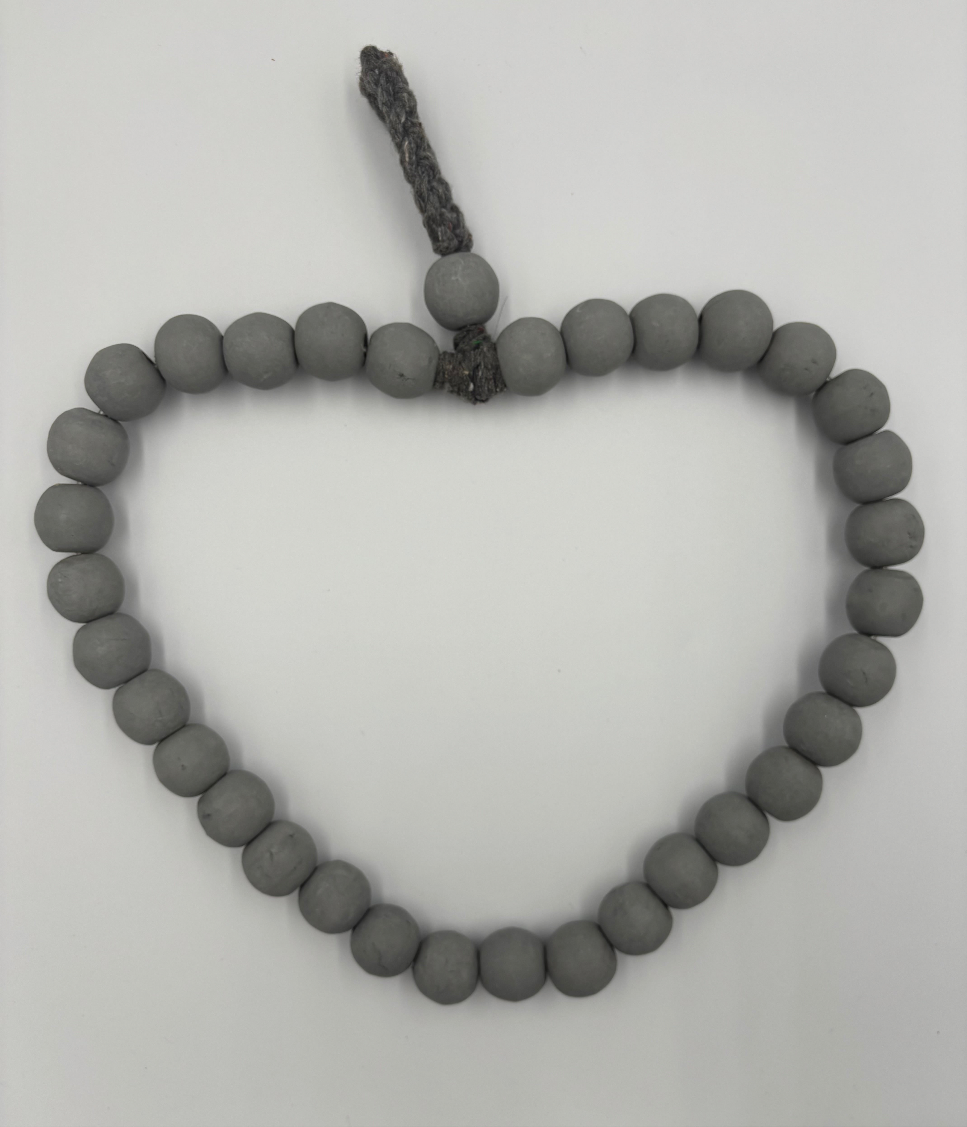 Boho Beaded Heart Wall Hanger