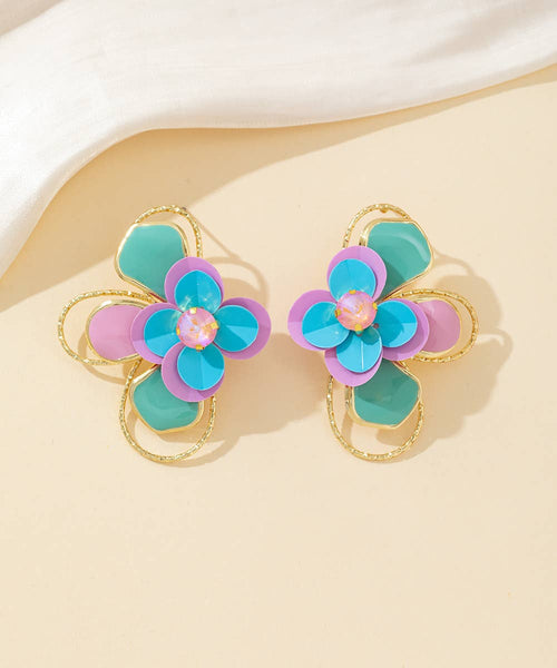 Bloom Petal Statement Earrings