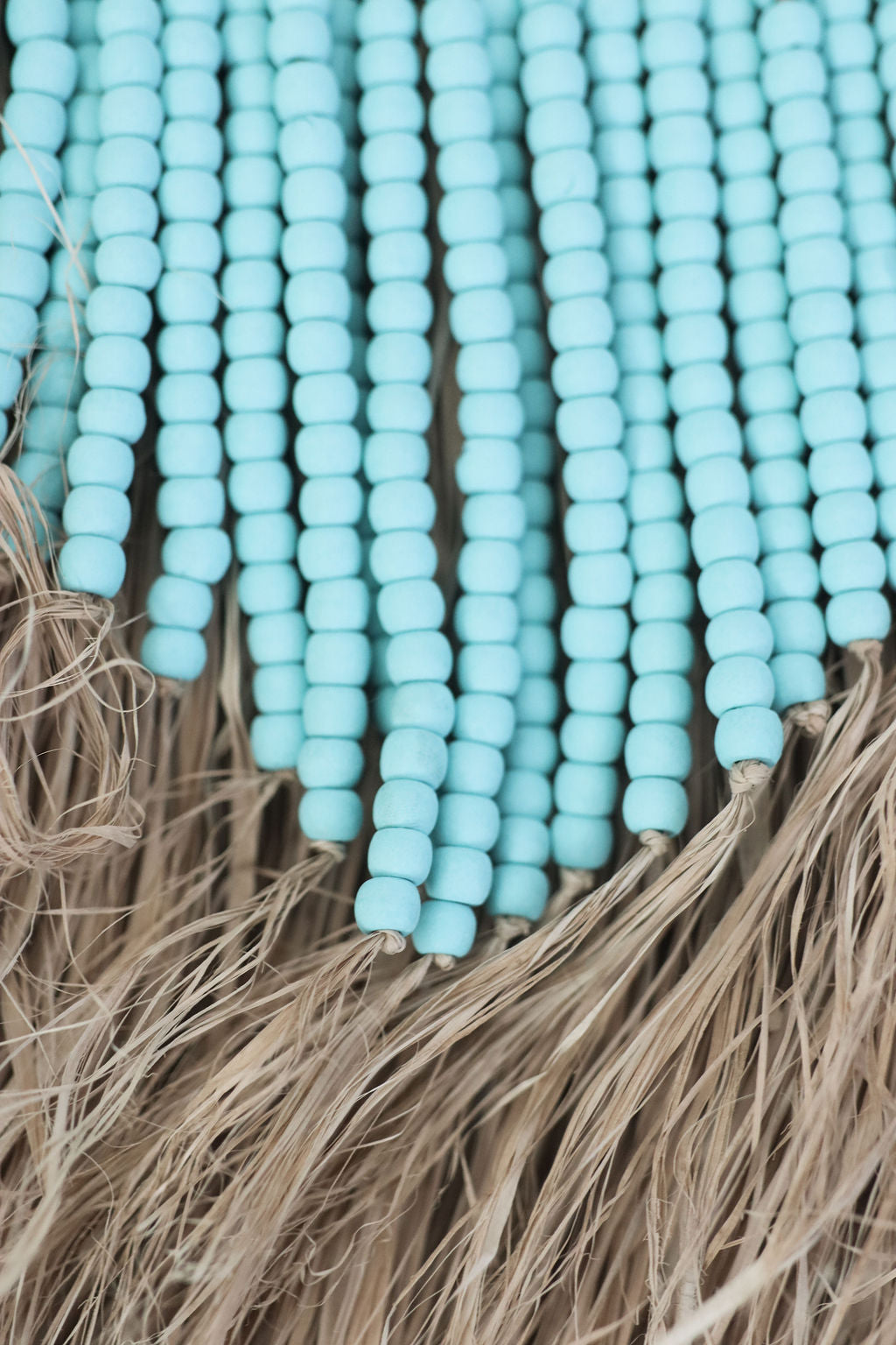 Coastal Luxe Raffia Wall Hanger