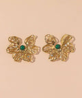 Stainless Steel FLower Stud Earrings - Vintage Bloom